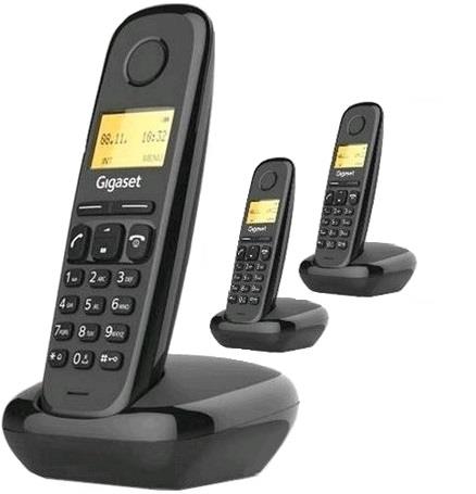 SIEMENS Telefono fisso cordless Siemens Gigaset (A170TRIO) bianco 3 pezzi
